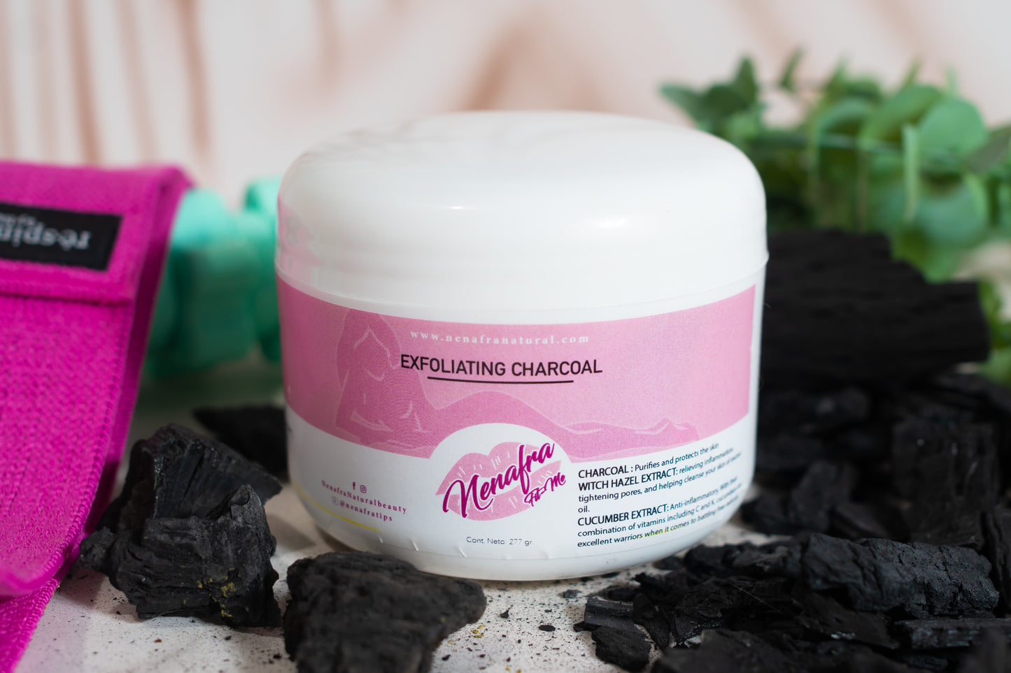 EXFOLIATING CHARCOAL