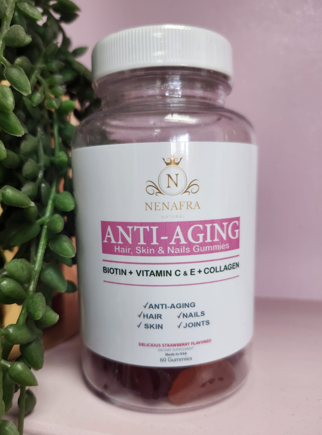 Anti- Aging Hair, Skin & Nails Gummies